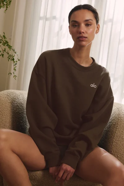Accolade Crew Neck Pullover Espresso