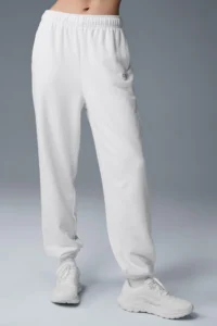 Accolade Sweatpant in White