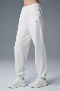 Accolade Sweatpant in White - Image 2