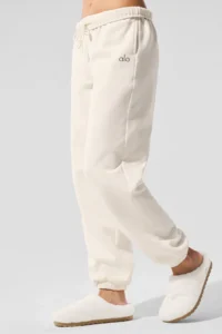 Accolade Sweatpant in Ivory - Image 3