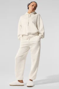 Accolade Sweatpant in Ivory - Image 5