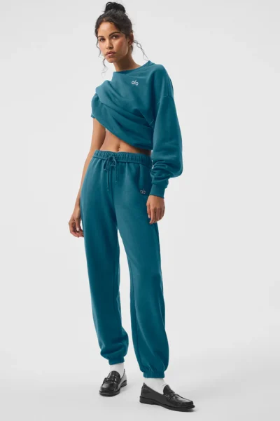 Accolade Sweatpant in Oceanic Teal