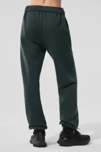 Accolade Sweatpant in Charcoal Green - Image 2
