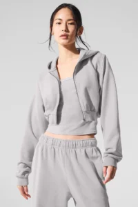 Washed Sweet Escape Zip Up Hoodie - Image 2