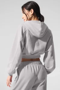 Washed Sweet Escape Zip Up Hoodie - Image 4