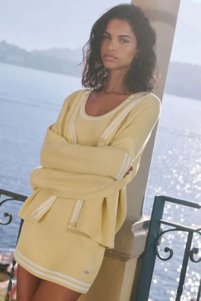 Tennis Club Sweater Knit Cardigan