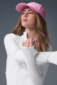 Airbrush Corset Full Zip Jacket - White - Image 3