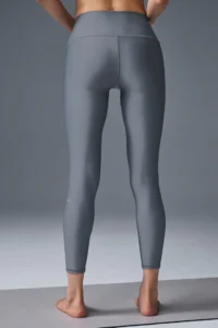 7/8 High-Waist Airlift Legging Steel Grey - Image 2