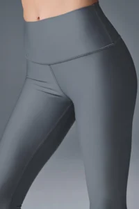 7/8 High-Waist Airlift Legging Steel Grey - Image 3