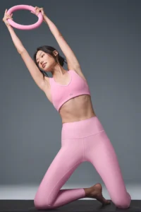 7/8 High-Waist Airlift Legging Sweet Pink - Image 4