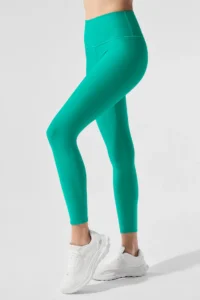 7/8 High-Waist Airlift Legging Spruce Green - Image 3