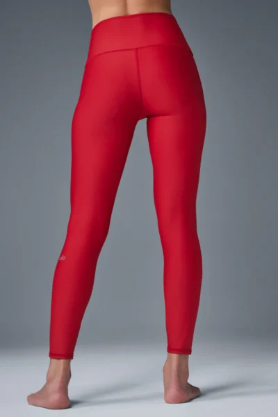 7/8 High-Waist Airlift Legging Bold Red - Image 3