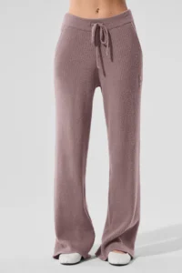 Snuggle Up Sweater High-Waist Wide Leg Pant