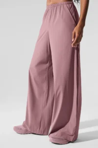 Breezy Wide Leg Pant - Smoky Quartz - Image 4