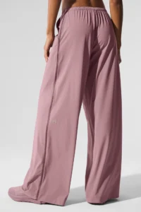 Breezy Wide Leg Pant - Smoky Quartz - Image 3