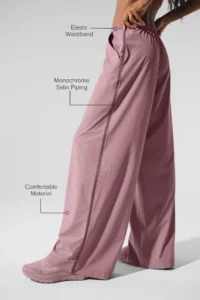 Breezy Wide Leg Pant - Smoky Quartz - Image 2