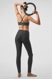 7/8 High-Waist Airlift Legging Anthracite - Image 3