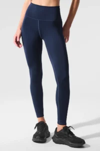 7/8 High-Waist Airlift Legging Navy - Image 3