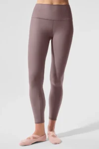 7/8 High-Waist Airlift Legging Mushroom - Image 2