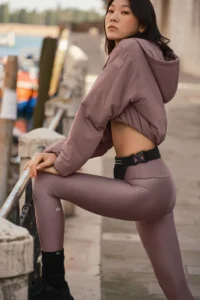 7/8 High-Waist Airlift Legging Mushroom