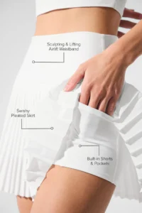 Grand Slam Tennis Skirt | White - Image 2