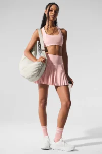 Grand Slam Tennis Skirt - Pink Quartz - Image 3