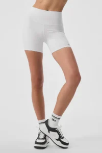 5" Airbrush High-Waist Biker Short - Image 2