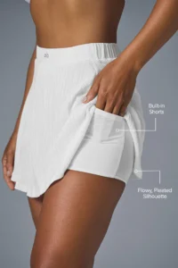 Micro Plisse Tennis Skirt - Image 6