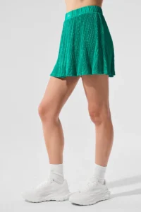 Micro Plisse Tennis Skirt - Image 4