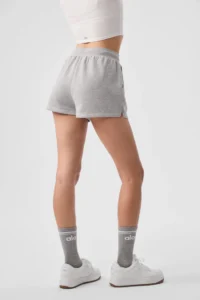 Low Key Sweat Short - Athletic Heather Grey - Image 2