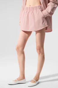 Pinstripe Daylight Mini Skirt - Image 2