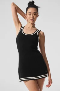 Tennis Club Sweater Knit Dress - Image 11