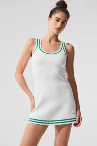 Tennis Club Sweater Knit Dress - Image 7