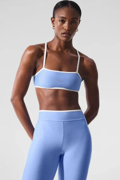 Airlift Charger Bra Crystal Clear Blue/White