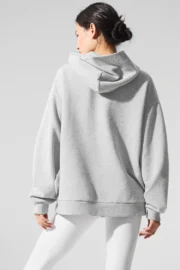 Chill Hoodie Athletic Heather Grey - Image 2