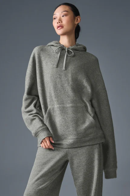 Triumph Restore Hoodie Grey Triblend