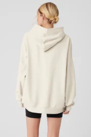 Double Take Hoodie Bone