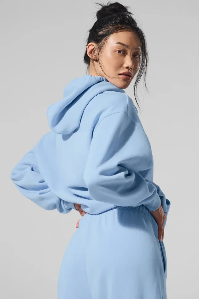 Accolade Hoodie Seashell Blue