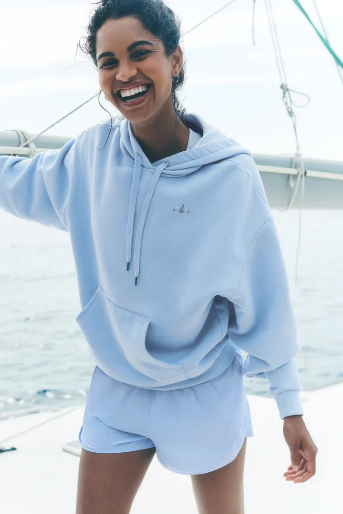 Accolade Hoodie Seashell Blue