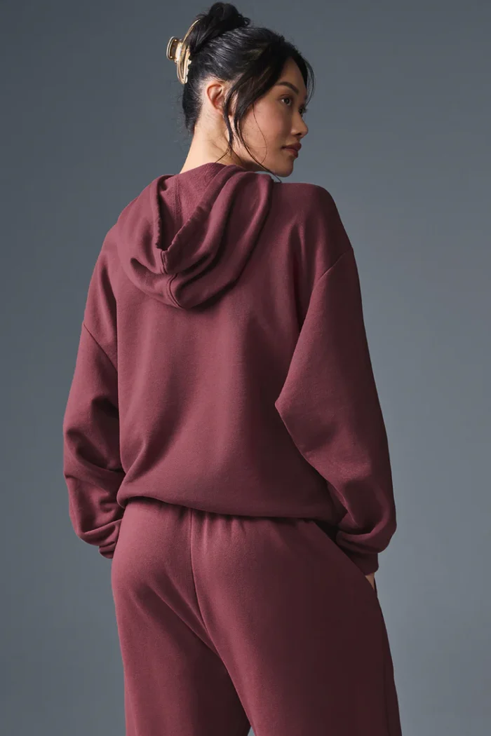 Accolade Hoodie Burgundy Truffle