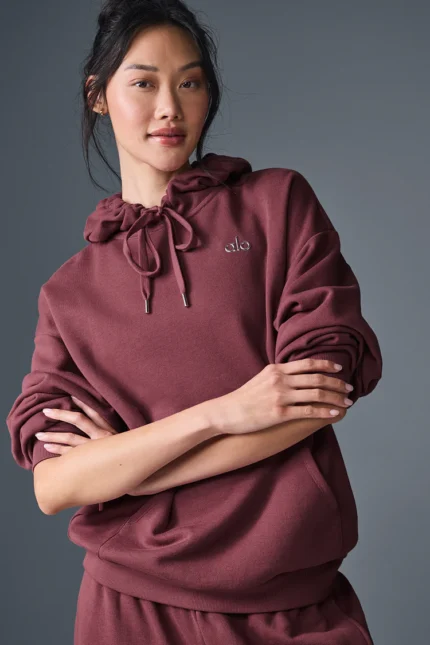 Accolade Hoodie Burgundy Truffle