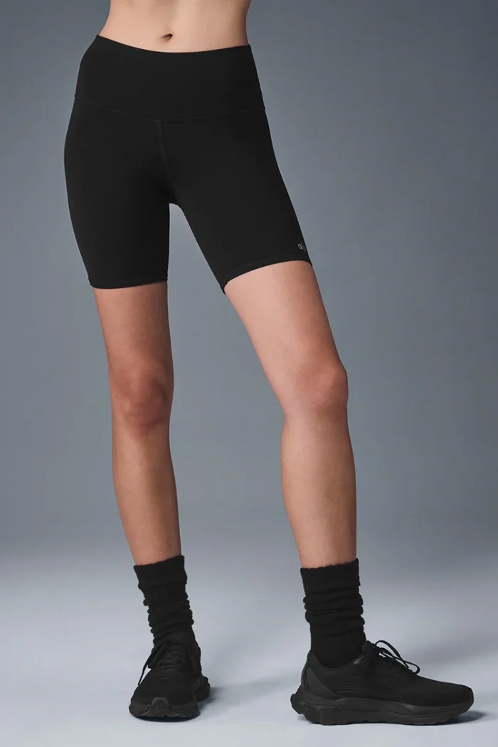 7" High-Waist Biker Short - Image 1