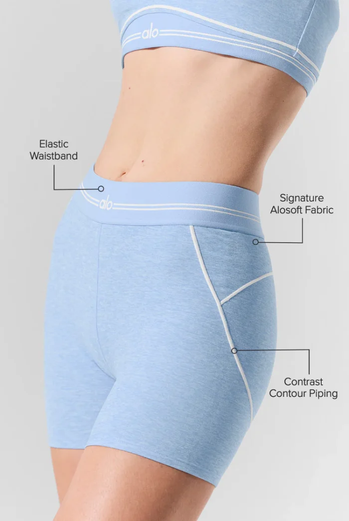 4” Alosoft High-Waist Heart Throb Short - Image 2