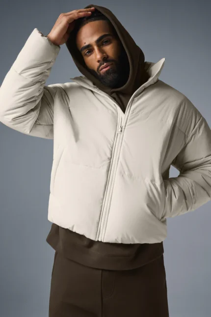 Stretch Woven Street Puffer