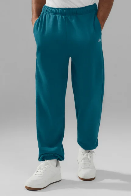 Accolade Sweatpant in Oceanic Teal – crafted for all-day comfort with a sleek, relaxed fit. Perfect balance of style and ease for any occasion.