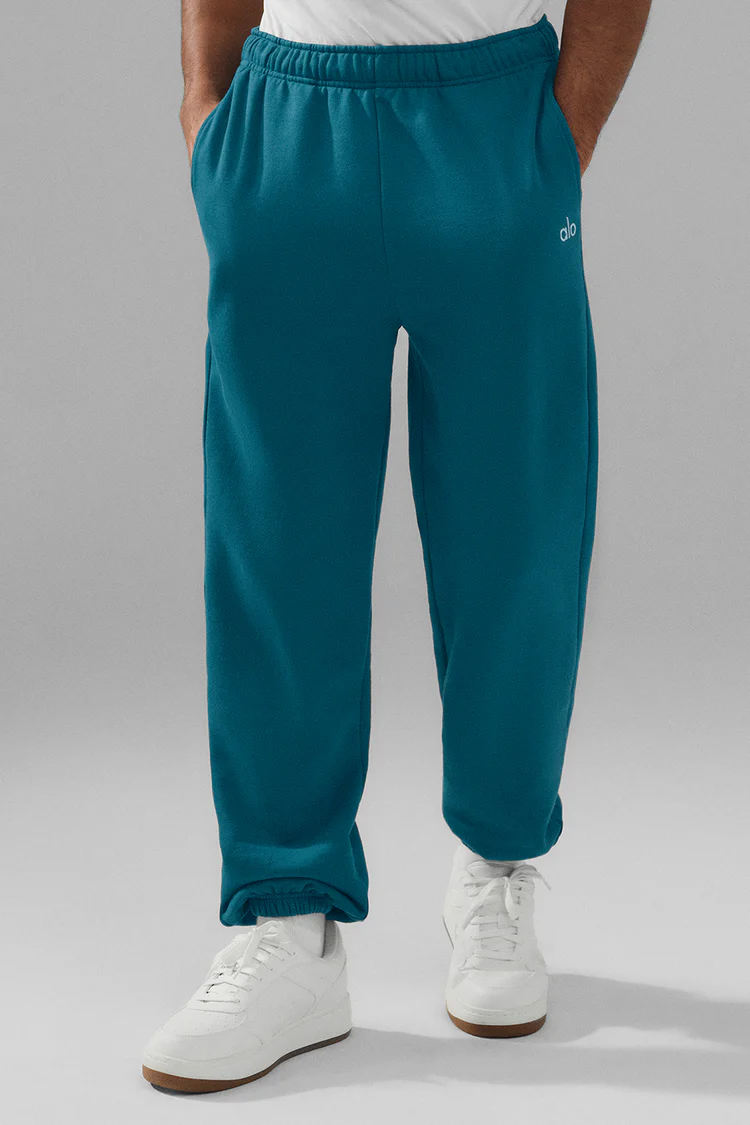 Accolade Sweatpant in Oceanic Teal – crafted for all-day comfort with a sleek, relaxed fit. Perfect balance of style and ease for any occasion.
