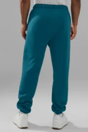 Accolade Sweatpant in Oceanic Teal – crafted for all-day comfort with a sleek, relaxed fit. Perfect balance of style and ease for any occasion.